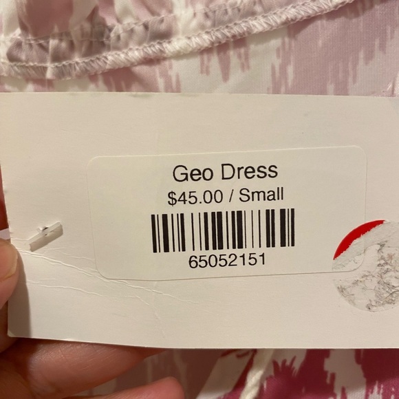 Red and White Maternity Dress Summer - Picture 5 of 5